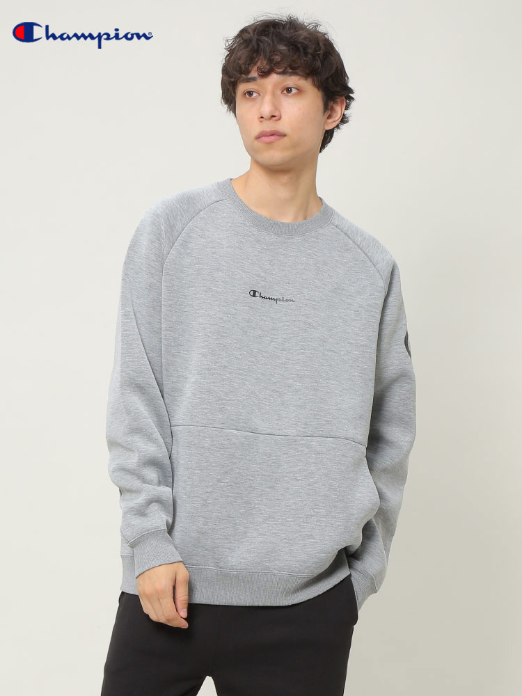 Champion (チャンピオン) WRAP AIR ストレッチ クルーネック ...