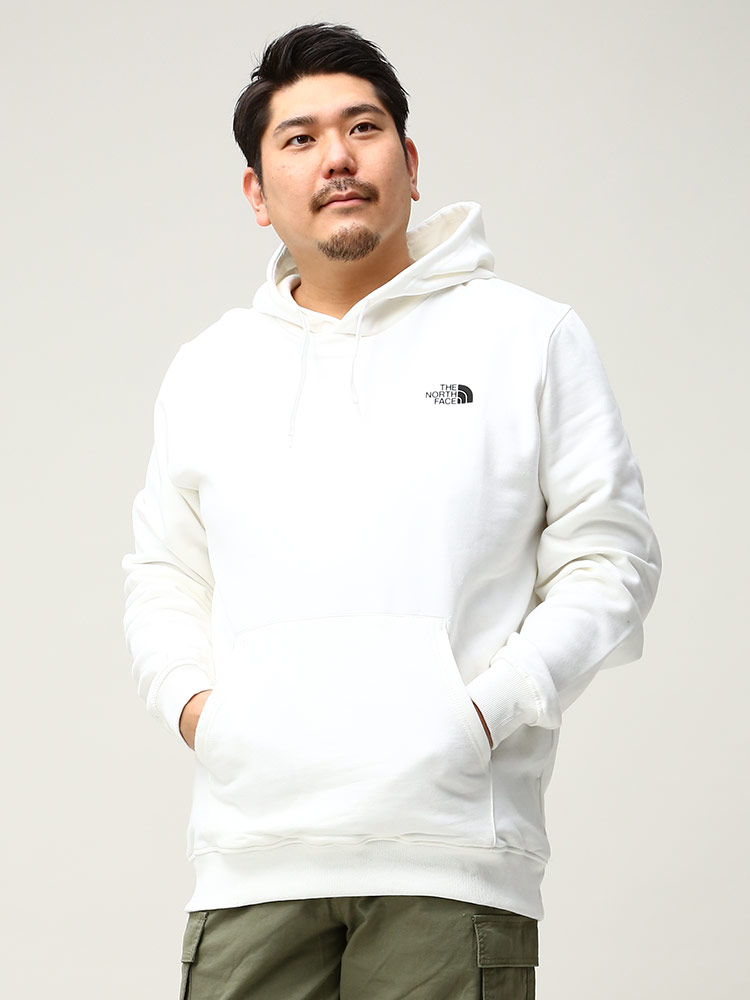 大きいサイズ メンズ THE NORTH FACE (ザ ノースフェイス) 裏起毛 プリント プルオーバー パーカー M |  大きいサイズの服【サカゼン公式通販】