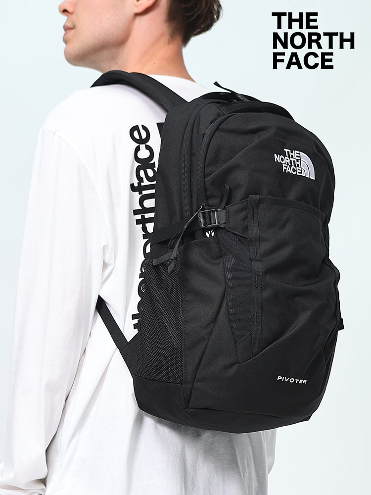 THE NORTH FACE (ザ ノースフェイス) 軽量 ロゴ 背面クッション バックパック 29L PIVOTER【サカゼン公式通販】