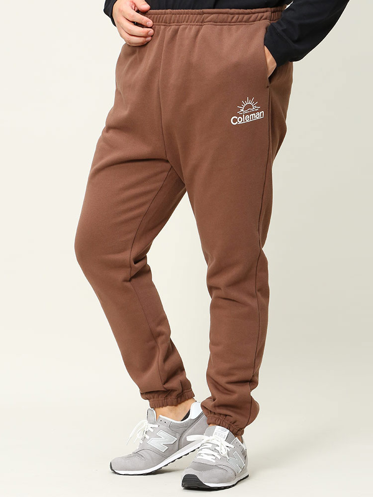 大きいサイズ メンズ Coleman (コールマン) 裏起毛 ロゴプリント