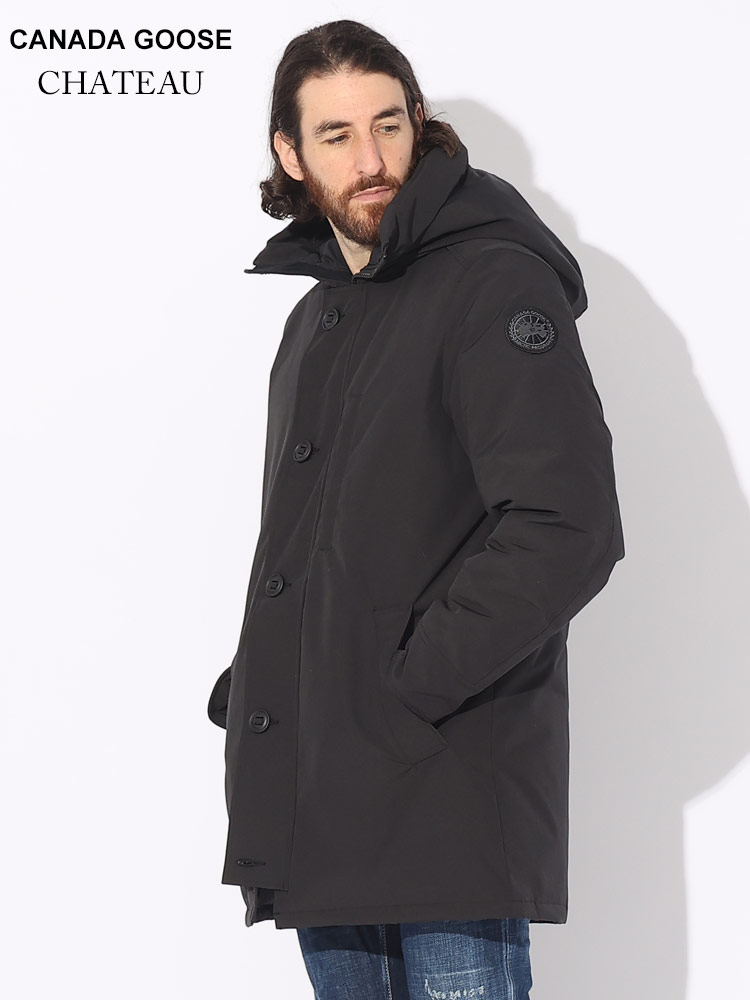 CANADA GOOSE (カナダグース) 袖ロゴ フード フルジップ ダウンジャケット CHATEAU CG2053M【サカゼン公式通販】