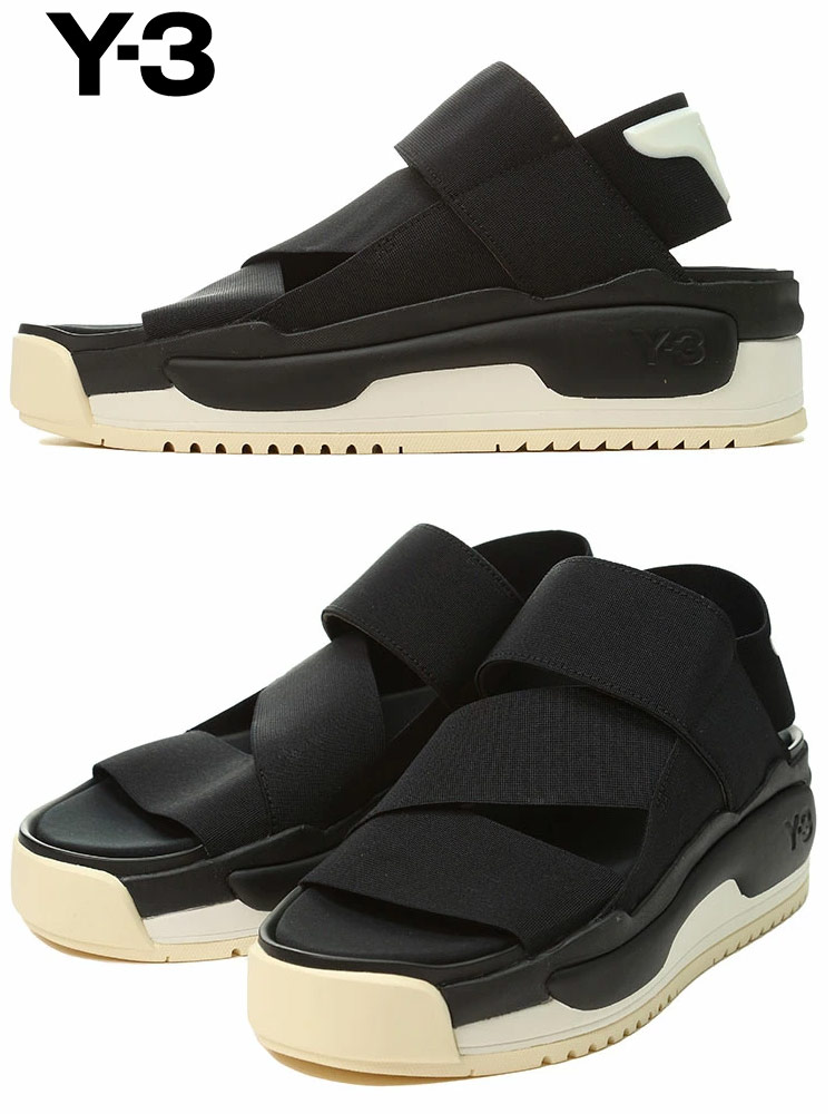 Y-3 ワイスリー サンダル メンズ ブランド ストラップ ロゴ 大きいサイズ HOKORI SANDALS Y3GX1【サカゼン公式通販】