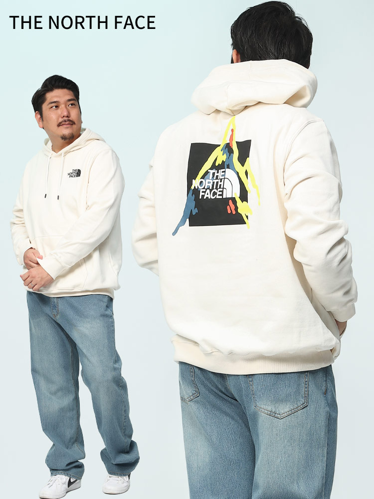 裏起毛 プリント プルオーバー パーカー PLACES WE LOVE HOODIE (THE NORTH FACE) | 大きいサイズ の服【サカゼン公式通販】