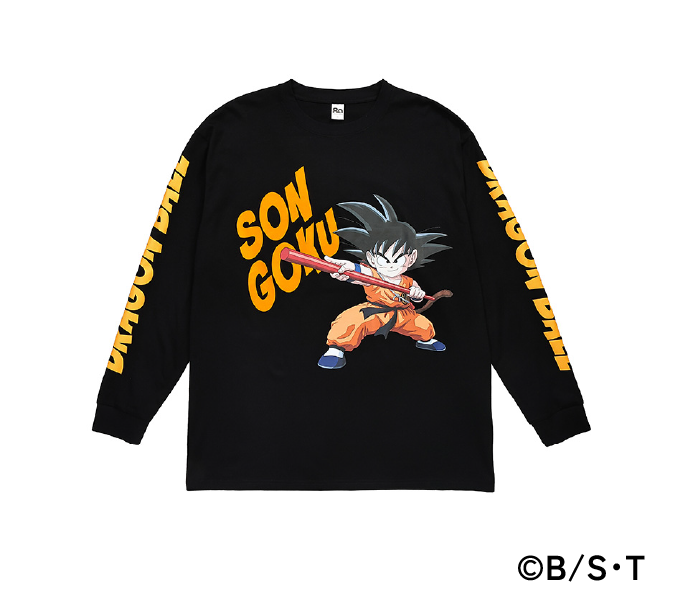 長袖TシャツA（ドラゴンボール 孫悟空）の商品画像