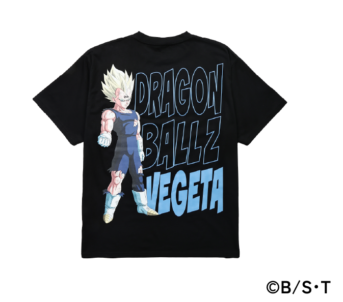 半袖TシャツB（ドラゴンボールZ ベジータ）の商品画像