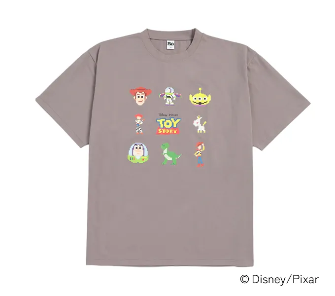 トイ・ストーリー ピクセルアートTシャツ