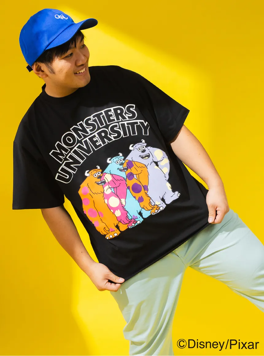 モンスターズ・ユニバーシティ Tシャツの着用イメージ