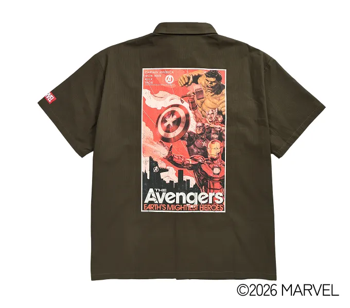 MARVEL 半袖 シャツ