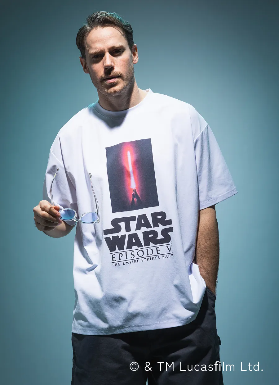 デザインプリント 半袖 Tシャツ 着用イメージ
