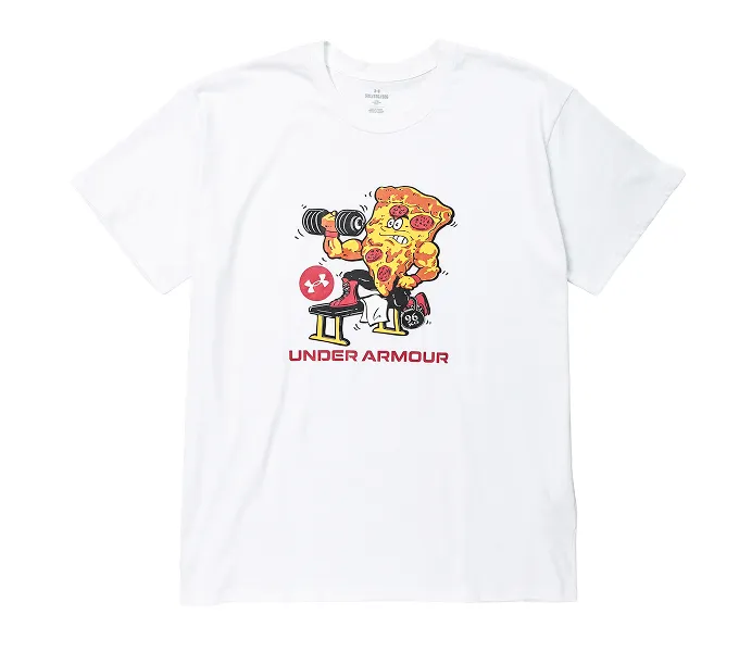 UA HW PIZZA SS TEE
