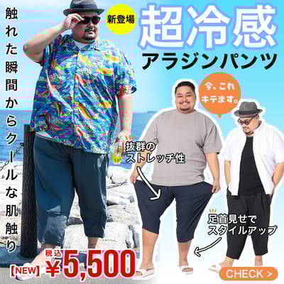 【超冷感】今一番売れてるアラジンパンツ