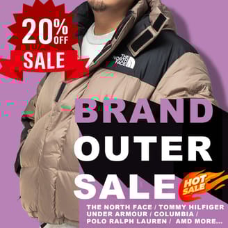 【SALE】人気の輸入ブランドアイテムが★20％OFF★