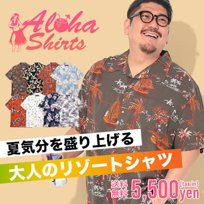 【待望の入荷】夏気分高まる！大人のアロハシャツ
