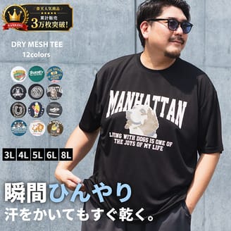 ★売れてます★大人気！DRYメッシュTシャツ