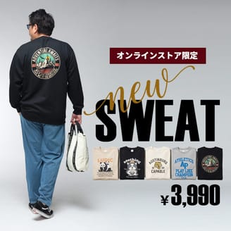 待望の新作入荷！昨年人気No.1のトレーナーが新デザインで登場★