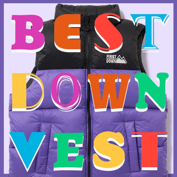 BEST DOWN VEST【RG軽】