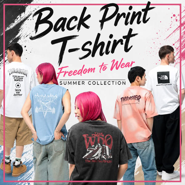 【RG軽】バックプリントTEE