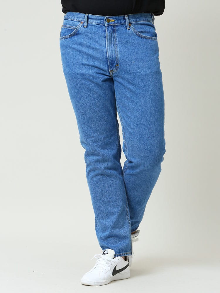 大きいサイズ メンズ Lee (リー) ストレート ジップフライ ジーンズ 201 STRAIGHT CUT