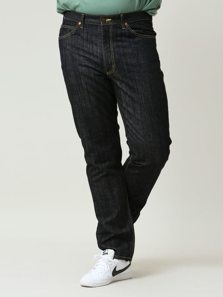 大きいサイズ メンズ Lee (リー) ストレート ジップフライ ジーンズ 201 STRAIGHT CUT