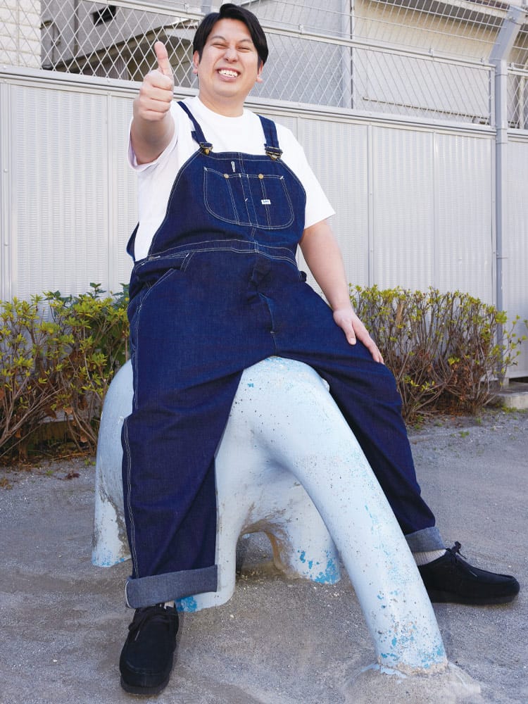 デニム オーバーオール OVERALLS (Lee) リー 大きいサイズ メンズ  パンツ サロペット DUNGAREES