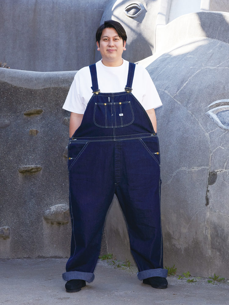 デニム オーバーオール OVERALLS (Lee) リー 大きいサイズ メンズ 