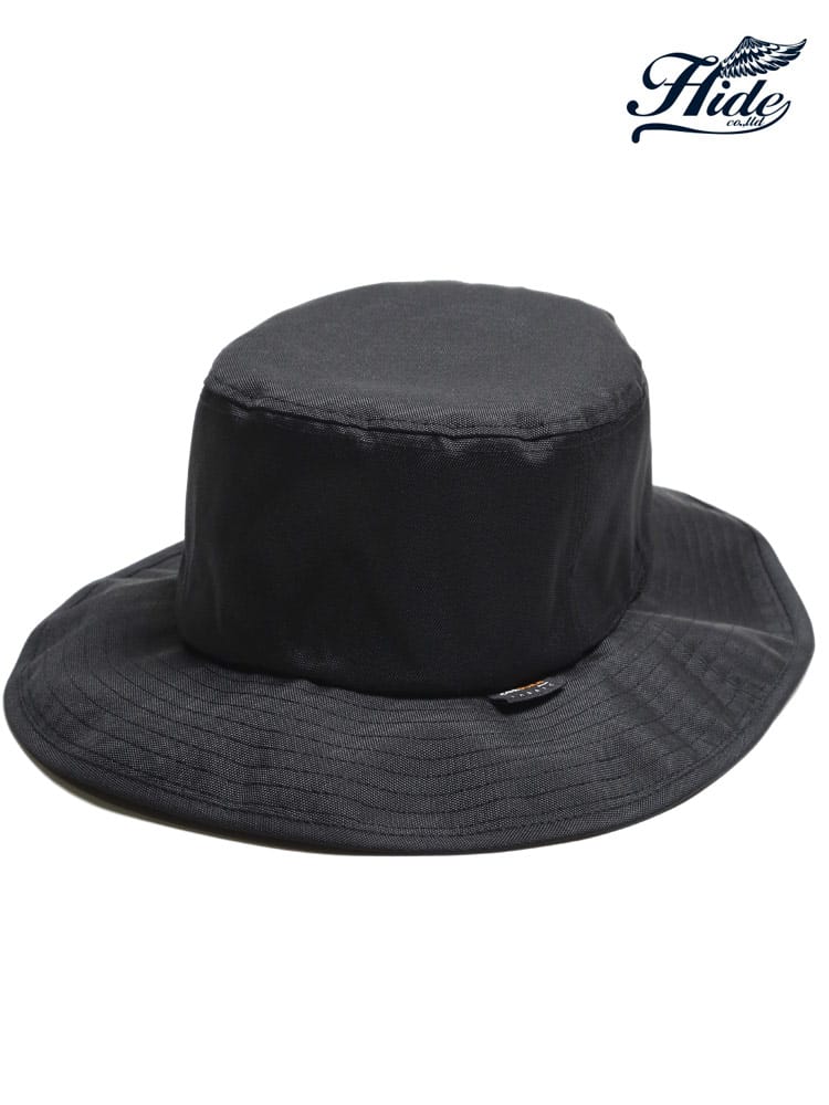 大きいサイズ メンズ HIDE TRADING (ヒデトレーディング) コーデュラ 無地 アドベンチャーハット