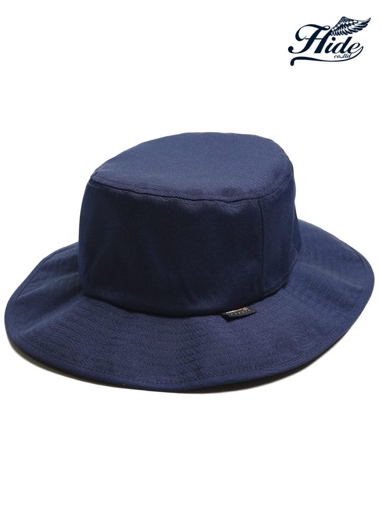 大きいサイズ メンズ HIDE TRADING (ヒデトレーディング) コーデュラ 無地 アドベンチャーハット