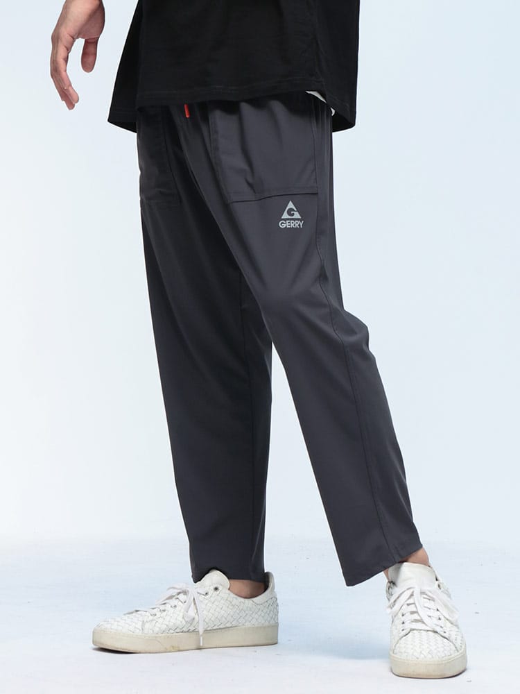 GERRY (ジェリー) 接触冷感 ストレッチ ナイロン ニットベイカー イージーパンツ 076980D12