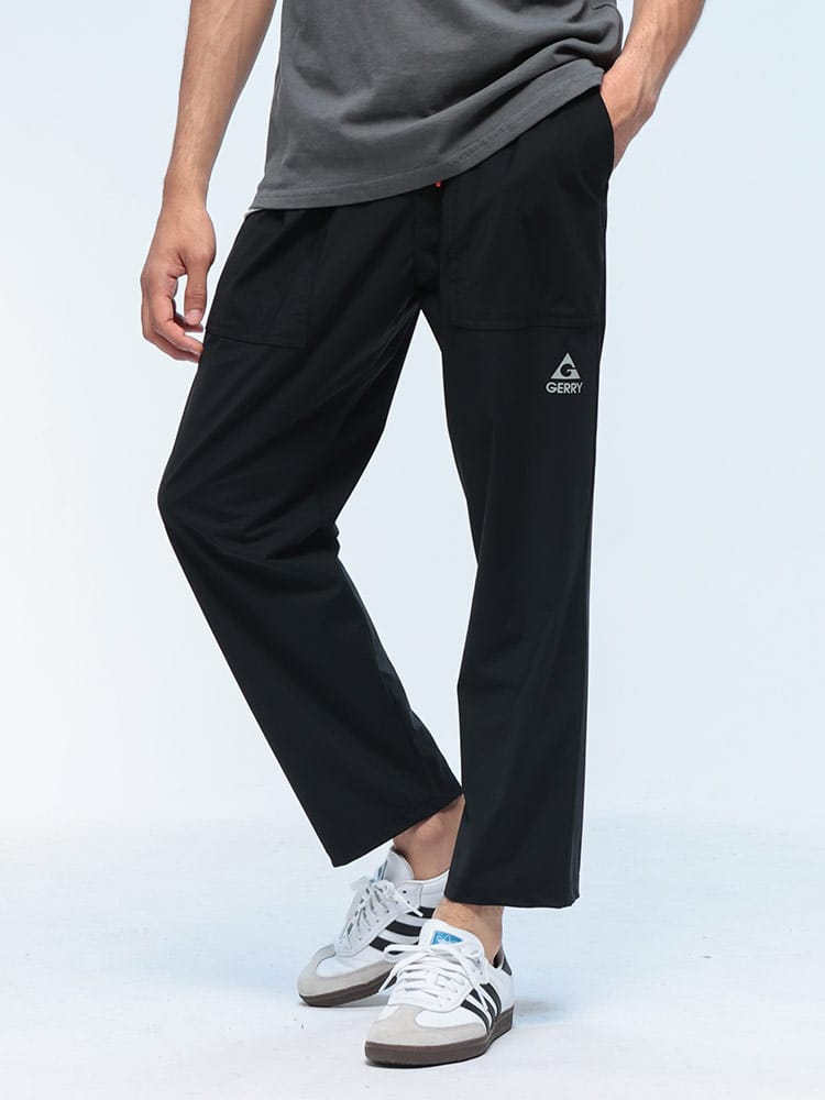 GERRY (ジェリー) 接触冷感 ストレッチ ナイロン ニットベイカー イージーパンツ 076980D12