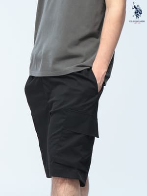 U.S. POLO ASSN.  (ユーエスポロアッスン) カーゴ ショートパンツ 無地 カーゴパンツ ハーフパンツ 短パン 春 夏 ユニセックス