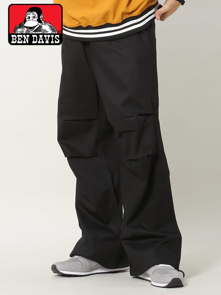 BEN DAVIS (ベンデイビス) コットン 無地 ワークパンツ スノーパンツ ボトムス ゆるダボ 極太 ビッグシルエット ダボパン 2180004