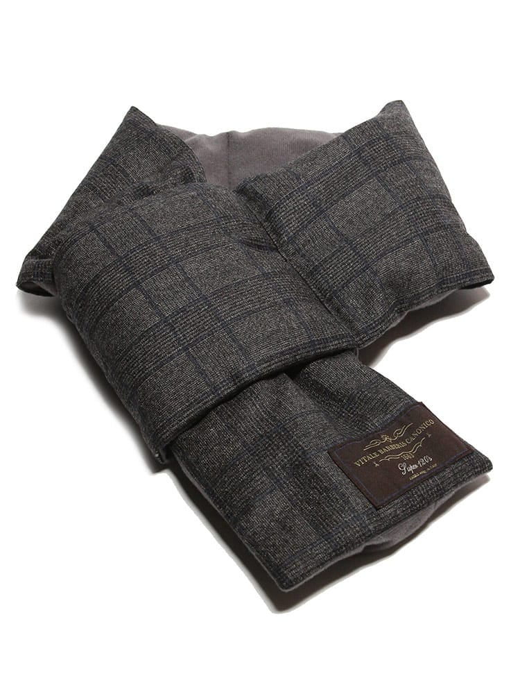 SAKAZEN (サカゼン) CANONICO ウール チェック柄 ダウンマフラー