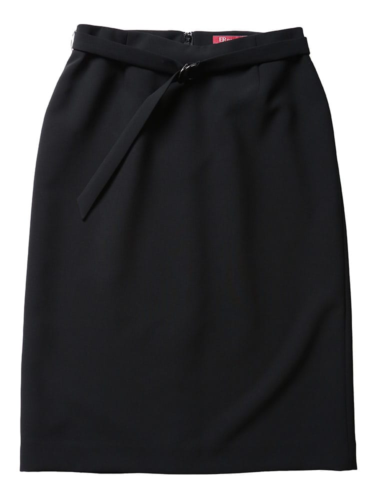 ELGARHYTHM (エルガリズム) 無地 ウエストベルト タイトスカート MI LIONE