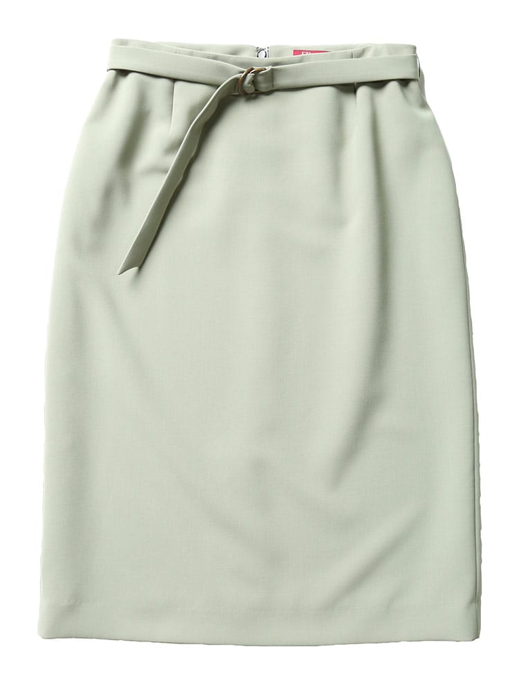 ELGARHYTHM (エルガリズム) 無地 ウエストベルト タイトスカート MI LIONE