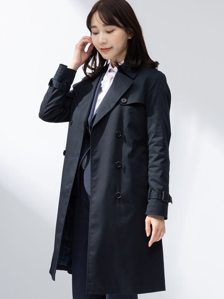 ELGARHYTHM (エルガリズム) 中綿ライナー付き ウエストベルト トレンチコート