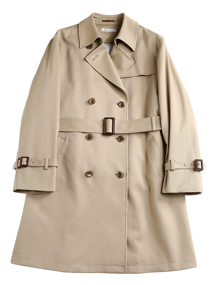 ELGARHYTHM (エルガリズム) 中綿ライナー付き ダブル トレンチコート