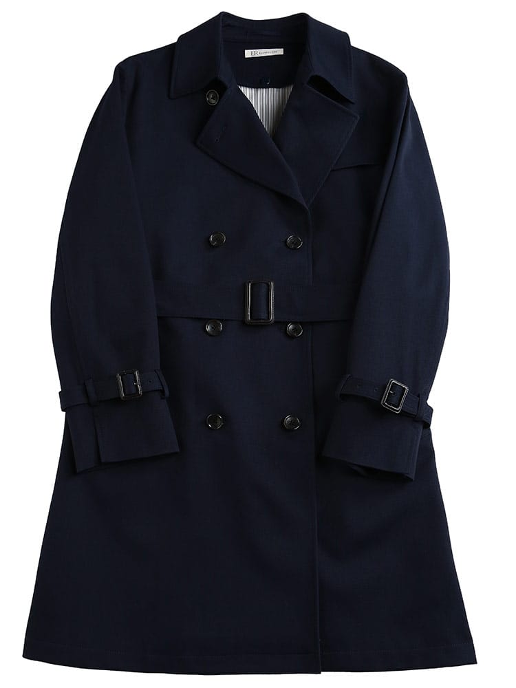 ELGARHYTHM (エルガリズム) 中綿ライナー付き ダブル トレンチコート