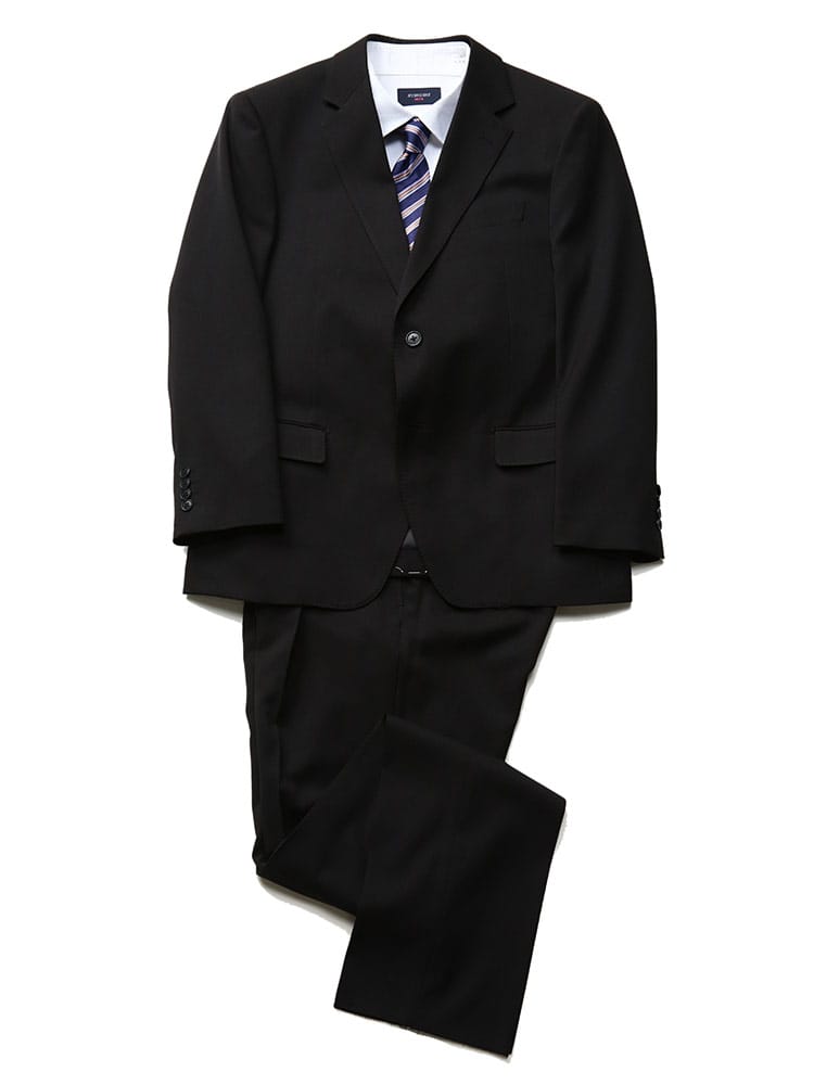 VITTORIO VENETO (ヴィットリオヴェネト) 上下ウォッシャブル ストライプ シングル ワンタック スーツ メンズ 上下洗える オールシーズン ウォッシャブルスーツ ビジネス 2ツボタン 通年 春夏 秋冬