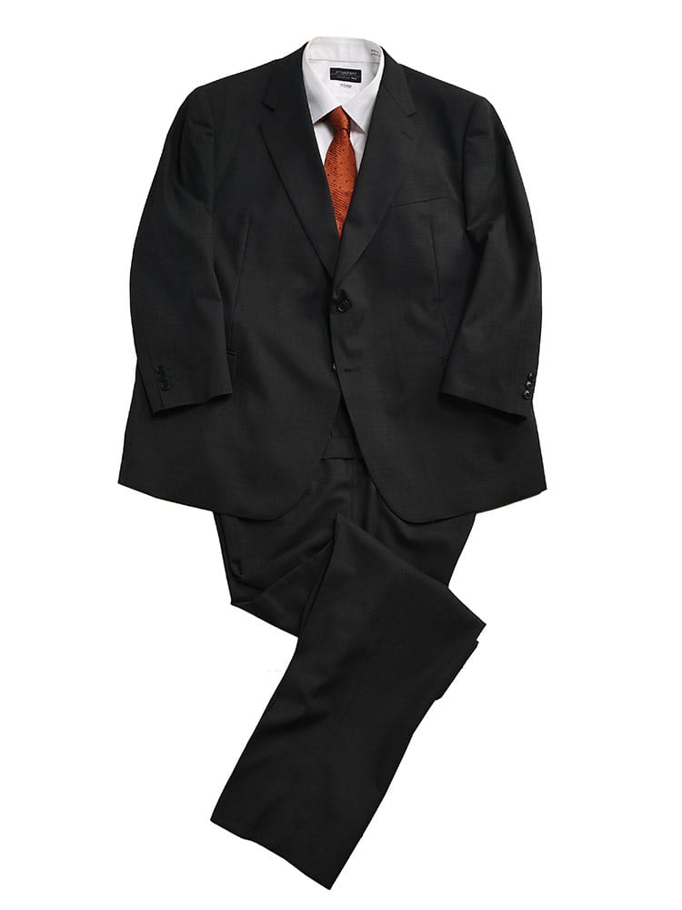 パンツウォッシャブル ウエストアジャスター ツーパンツ スーツ B＆T CLUB ビーアンドティークラブ 大きいサイズ メンズ