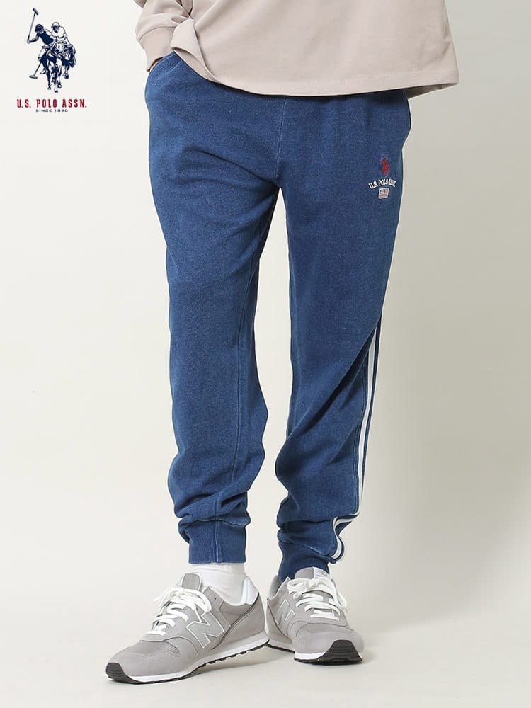 U.S. POLO ASSN. (ユーエスポロアッスン) サイドライン スウェット ジョガーパンツ