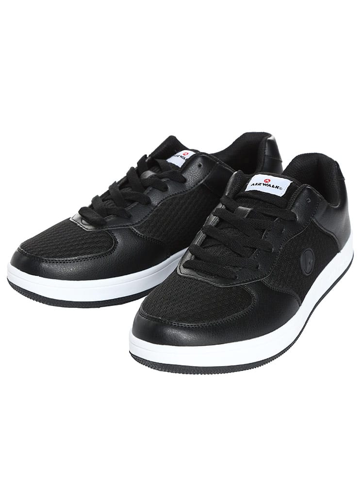 大きいサイズ メンズ AIRWALK (エアウォーク) 防水 メッシュ ローカットスニーカー 幅広 4E