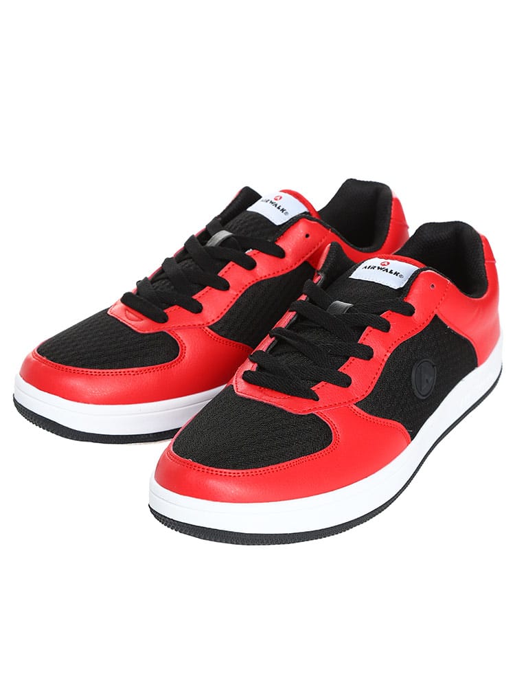 大きいサイズ メンズ AIRWALK (エアウォーク) 防水 メッシュ ローカットスニーカー 幅広 4E