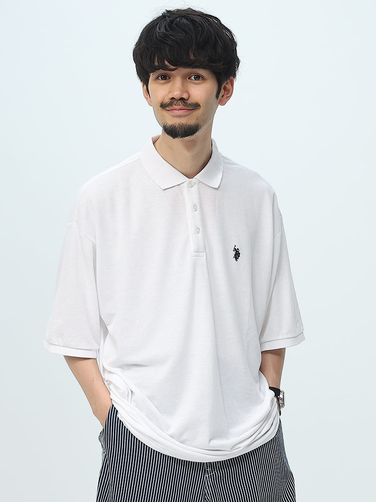 U.S. POLO ASSN. (ユーエスポロアッスン) 胸ロゴ BIGシルエット