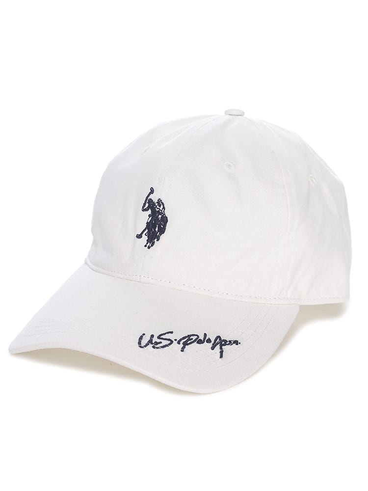 U.S. POLO ASSN. (ユーエスポロアッスン) コットンツイル ワンポイント キャップ