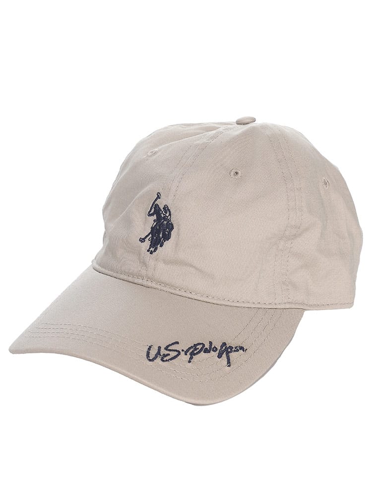 U.S. POLO ASSN. (ユーエスポロアッスン) コットンツイル ワンポイント キャップ