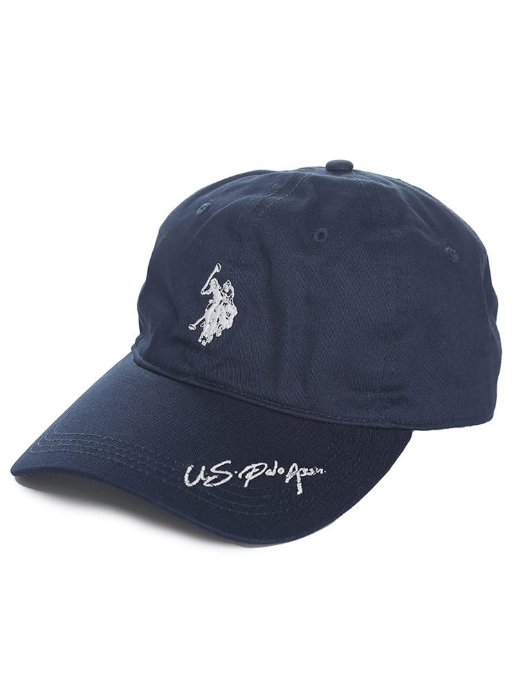 U.S. POLO ASSN. (ユーエスポロアッスン) コットンツイル ワンポイント キャップ