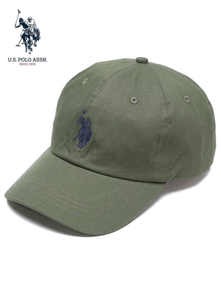 U.S. POLO ASSN. (ユーエスポロアッスン) ワンポイント ツイル キャップ