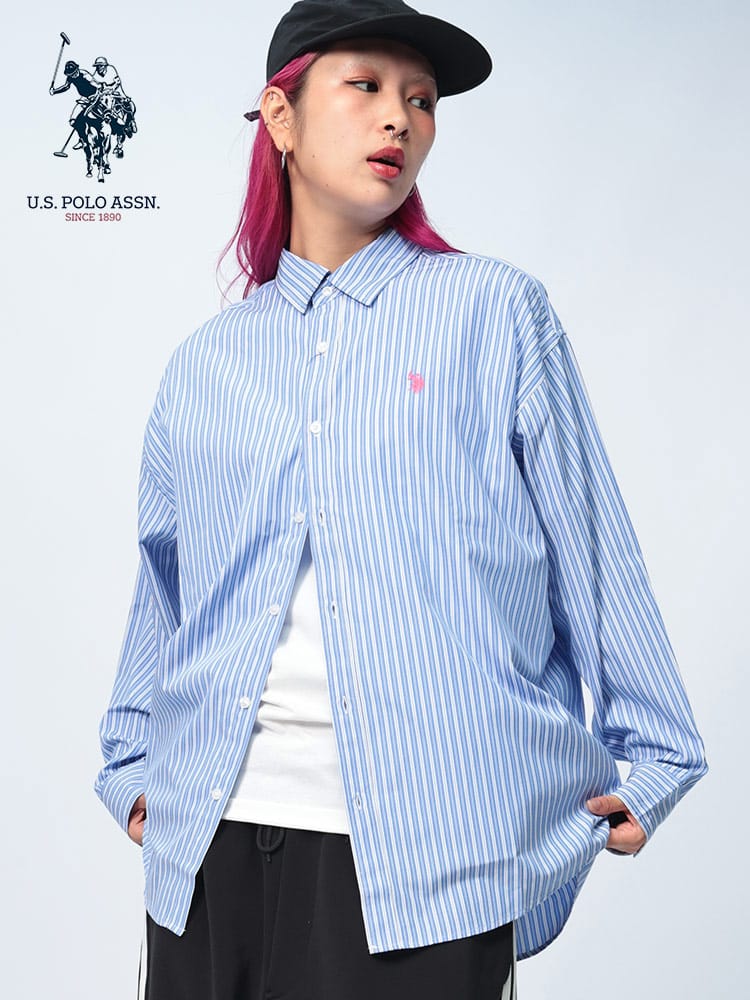 U.S. POLO ASSN.  (ユーエスポロアッスン) USPA レギュラーカラーシャツ PLM43701