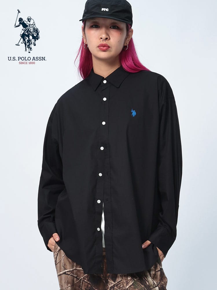 U.S. POLO ASSN.  (ユーエスポロアッスン) USPA レギュラーカラーシャツ PLM43701