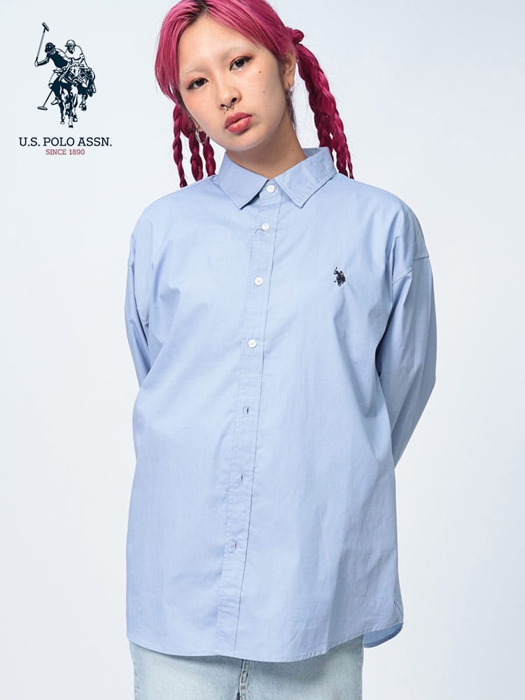 U.S. POLO ASSN.  (ユーエスポロアッスン) USPA レギュラーカラーシャツ PLM43701